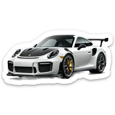 Porche 991 gt2 rs  sticker