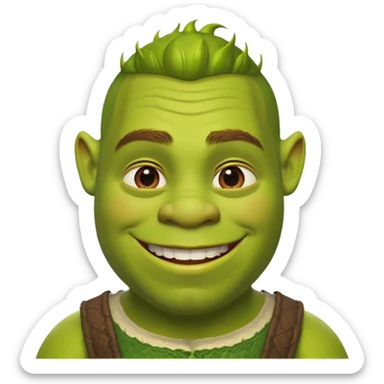 Gay Shrek sticker