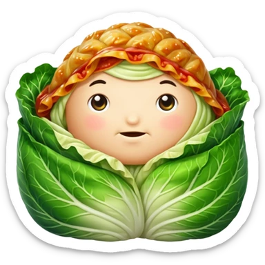 Cabbage roll sticker