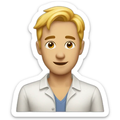 imaginary image sticker