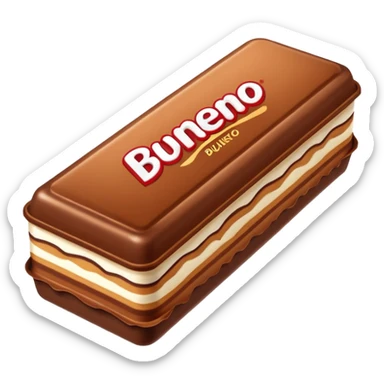 Kinder bueno sticker
