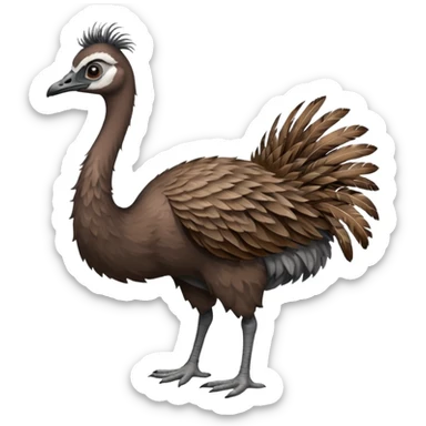 Emu sticker