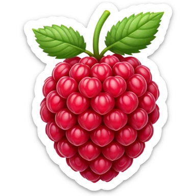 Very small copy n paste raspberry  sticker