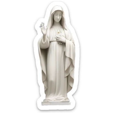 Milan Duomo’s holy mary sticker