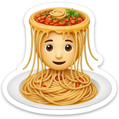 Spaghetti sticker