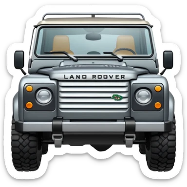 land rover sticker