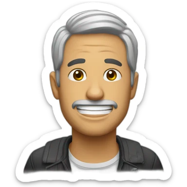 enano saltando sticker