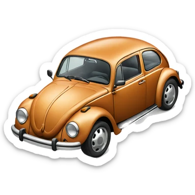 Volkswagen Beetle sticker