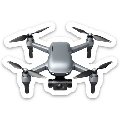 Camera drone emoji sticker