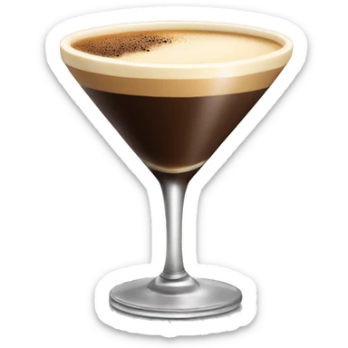 Espresso martini sticker