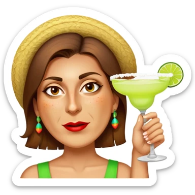 Margarita Connoisseur sticker