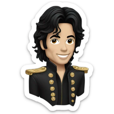 Michael Jackson sticker