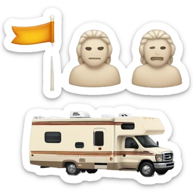 Winnebago Indian RV sticker