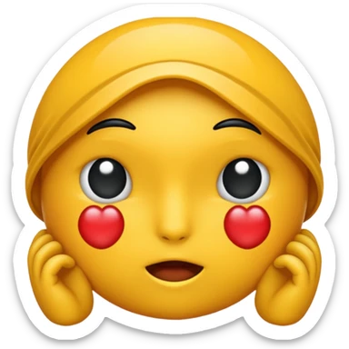 Naked woman sitting on a penis sticker