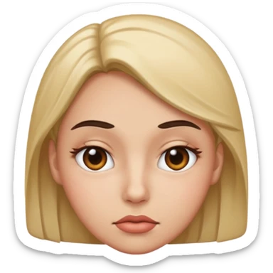 Bombastic side eye sticker