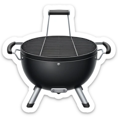 Grill grill  sticker