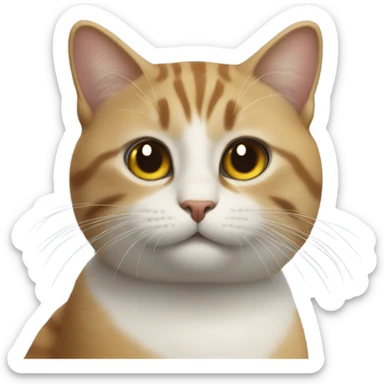 text:"voglio un gatto" sticker