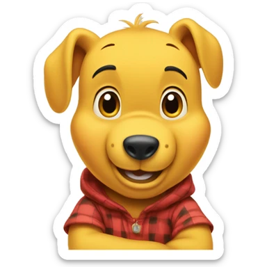 Winnie the pooh sticker