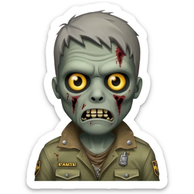 Call of duty Zombies sticker
