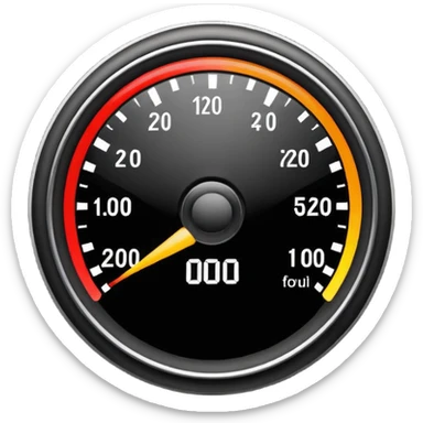 animated speedometer emoji sticker