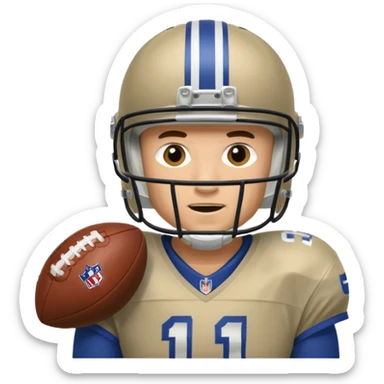 George Ferreira playing at the Super Bowl sticker