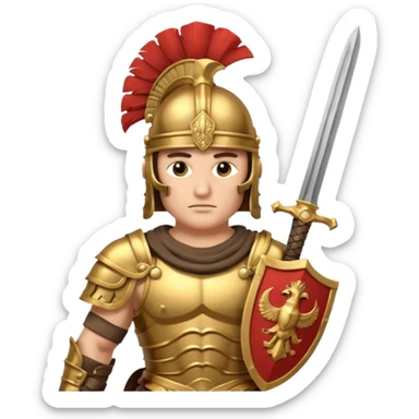 roman conqueror  sticker