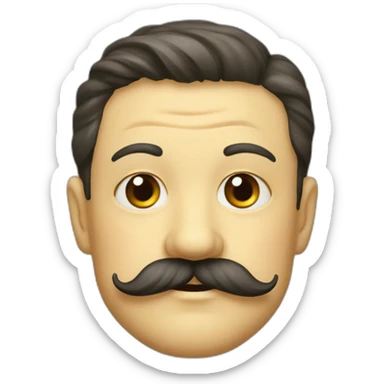 Moustachu allemand 1939 sticker