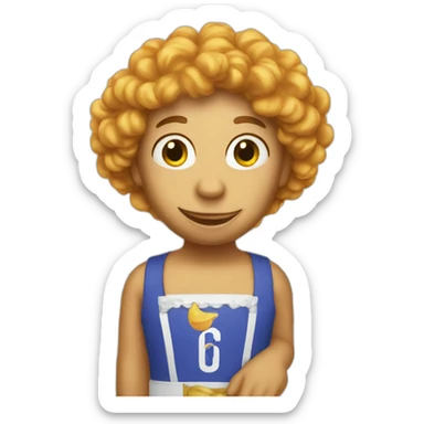 Kentucky friend chicken fairy sticker