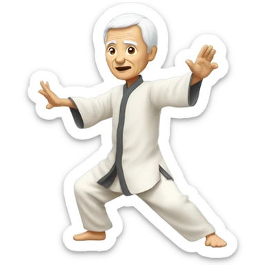 Senior tai chi sticker