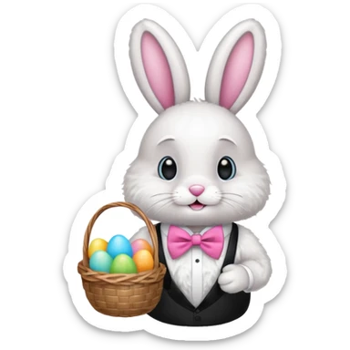 Easter Bunny sticker