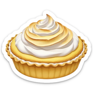 lemon meringue pie sticker