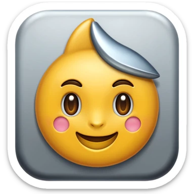 pasame un emoji de una mancuerna minimalista sticker