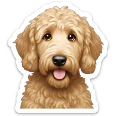 Goldendoodle sticker
