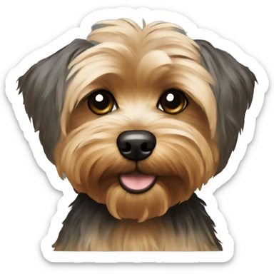 Yorkiepoo sticker