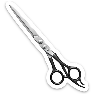  hairdressing scissors sticker