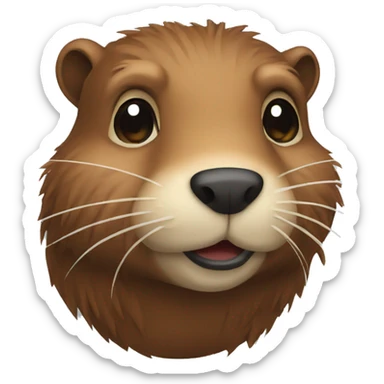 Beaver sticker