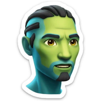 An Avatar Na'vi sticker