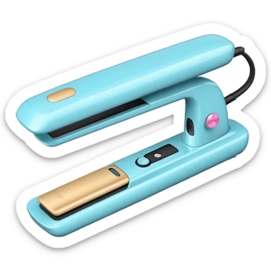 Cute Hair straightner, different design, varous color sticker