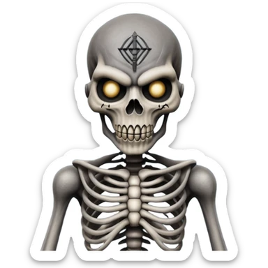 iron maiden album cover - x factor sticker