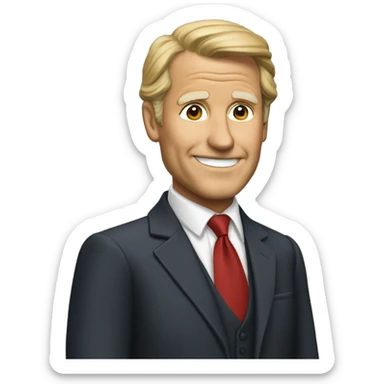 Norm from Cheers as the president of the United States sticker