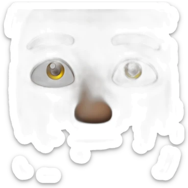 Bombastic side eyes sticker