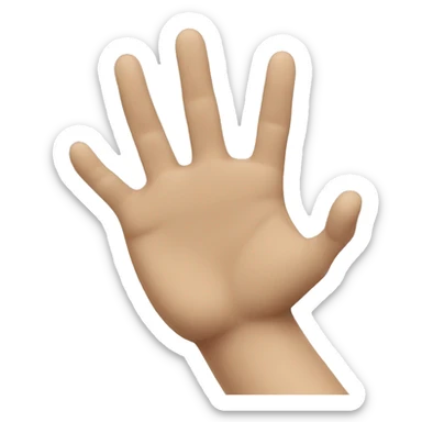 oblique claws sticker