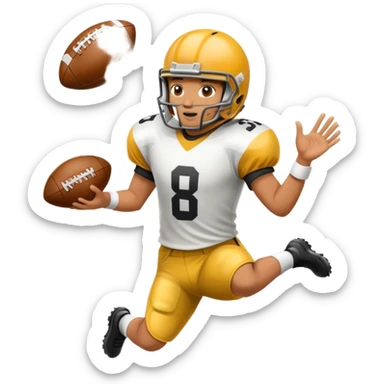 Zireael plays football sticker