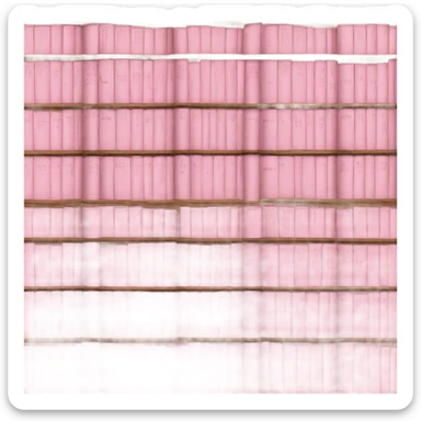 Light pink textbooks sticker