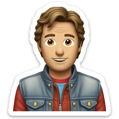 marty mcfly sticker