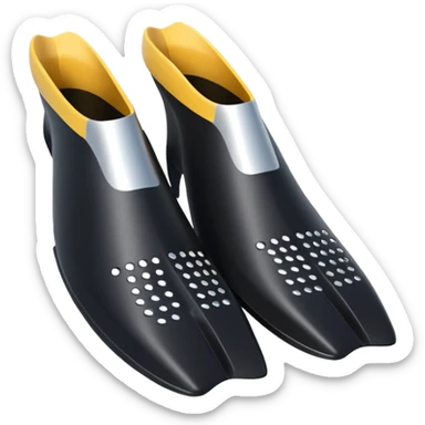 diver fullfoot fins sticker