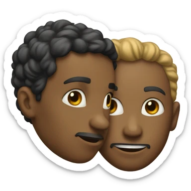 The union of two souls sticker