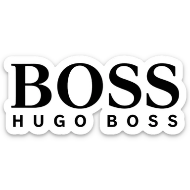 Hugo boss sticker