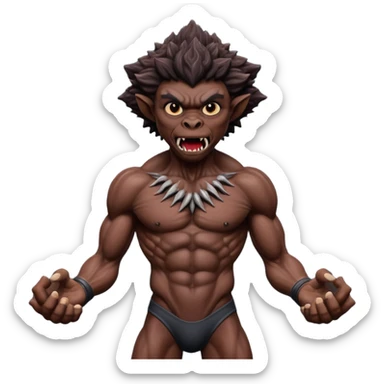 Stranger things demogorgon sticker