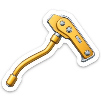 truck hand brake sticker